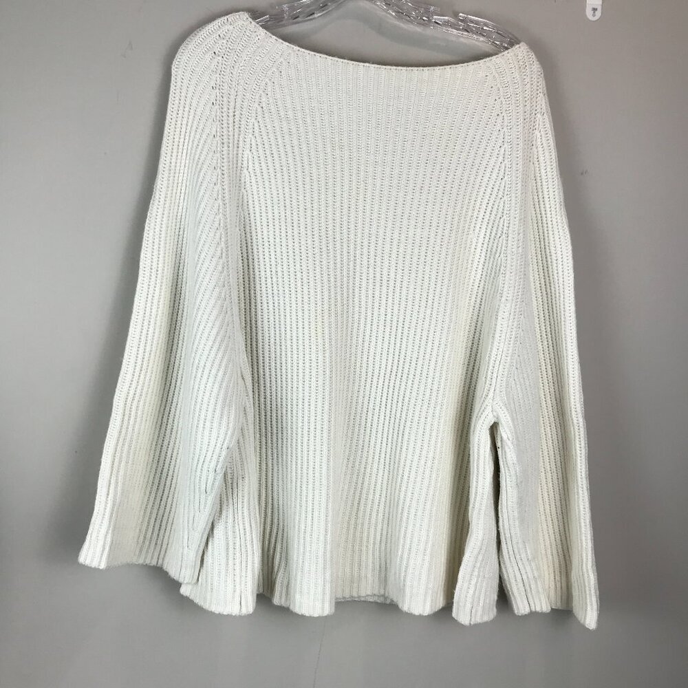 Women's Lou & Grey Ivory Wool blend Sweater Size M